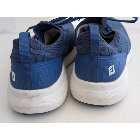 FootJoy Flex XP Blue Knit Spikeless Golf Shoes Men’s 9.5 Waterproof main image 7